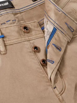 Sahara Button Closure Light Beige Jeans