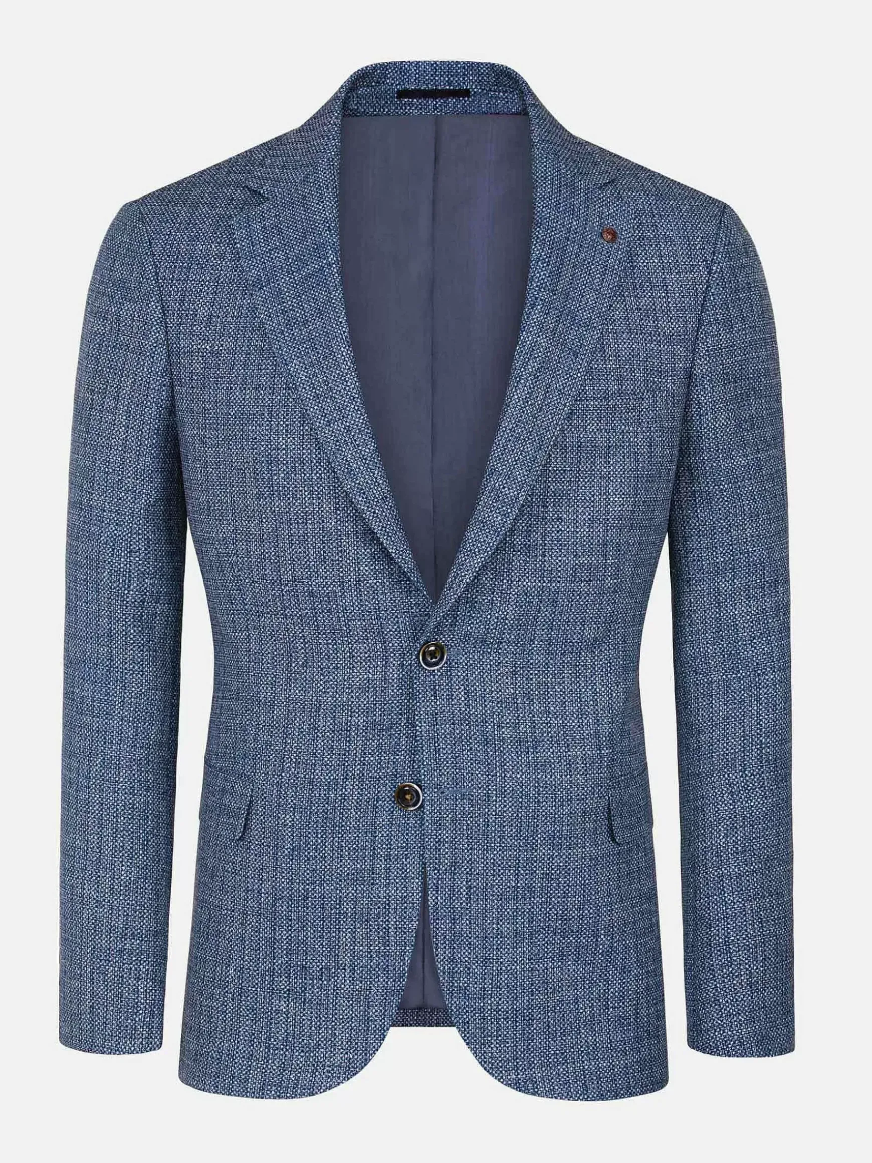 Sandro Single Breasted Light Navy Colbert