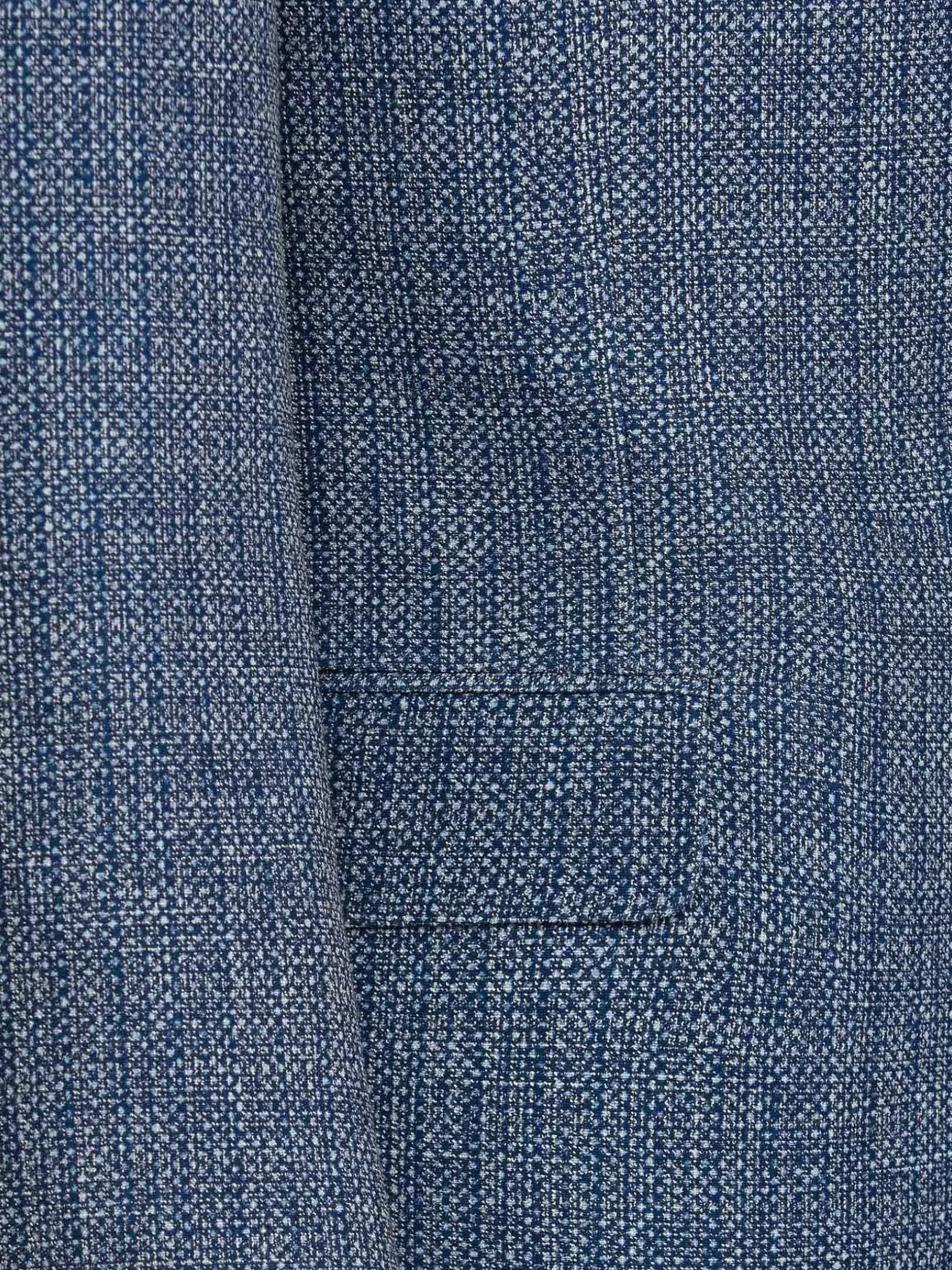 Sandro Single Breasted Light Navy Colbert