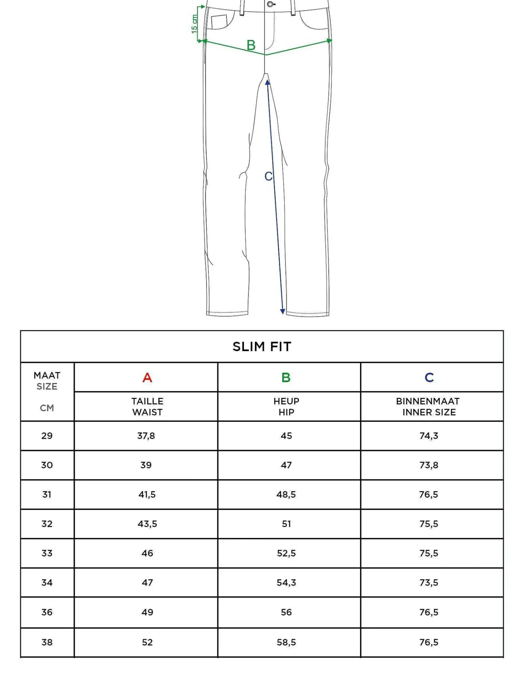 Scarlet Slim Fit Navy Chino