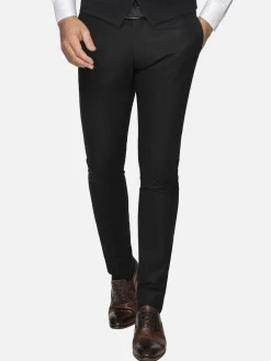 Scottsville Slim Fit Black Suit Pantalon