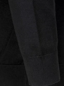 Siena Round-Necked Black Sweater