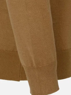 Siena Round-Necked Brown Sweater