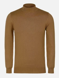 Siena Round-Necked Brown Sweater