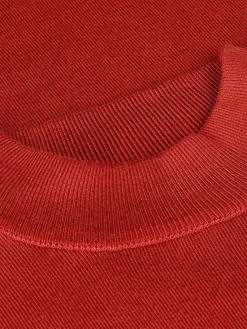 Siena Round-Necked Dark Orange Sweater