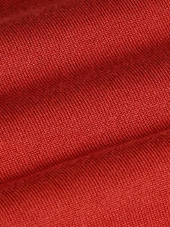 Siena Round-Necked Dark Orange Sweater