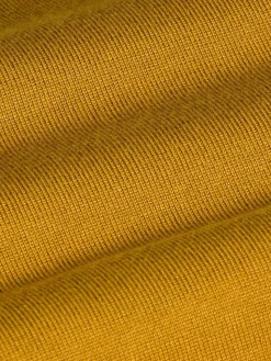 Siena Round-Necked Dark Yellow Sweater