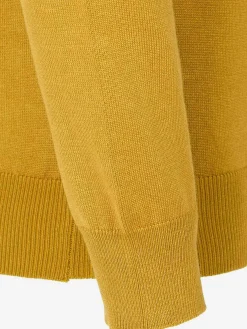 Siena Round-Necked Dark Yellow Sweater