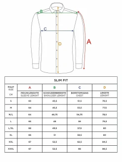 Sky Lake Royal Blue Micro Patterned Overhemd Lange Mouw