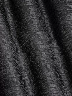 Slim Fit Textured Black Tuxedo Colbert