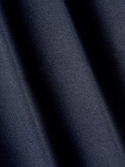 Slim Fit Textured Navy Pantalon