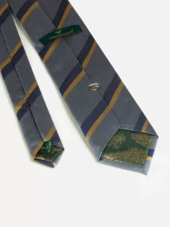 Stropdas S38 Anthracite Navy