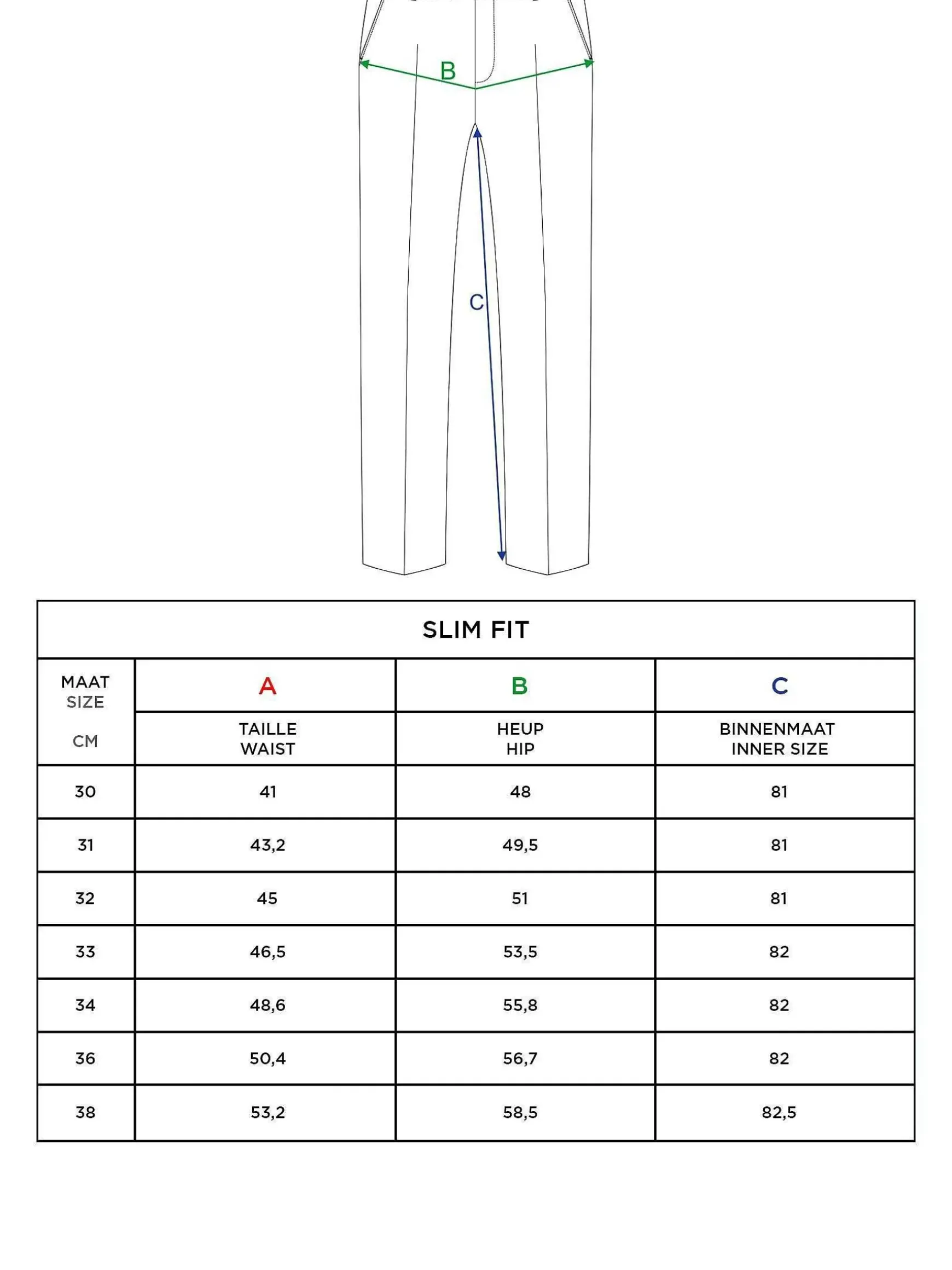 Suit Pantalon 70112 Navy