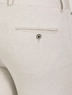 Sur Mer Slim Fit Beige Pantalon