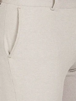 Sur Mer Slim Fit Beige Pantalon