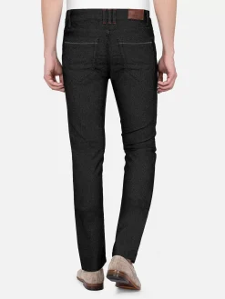 Swindon Stretch Slim Fit Black Jeans