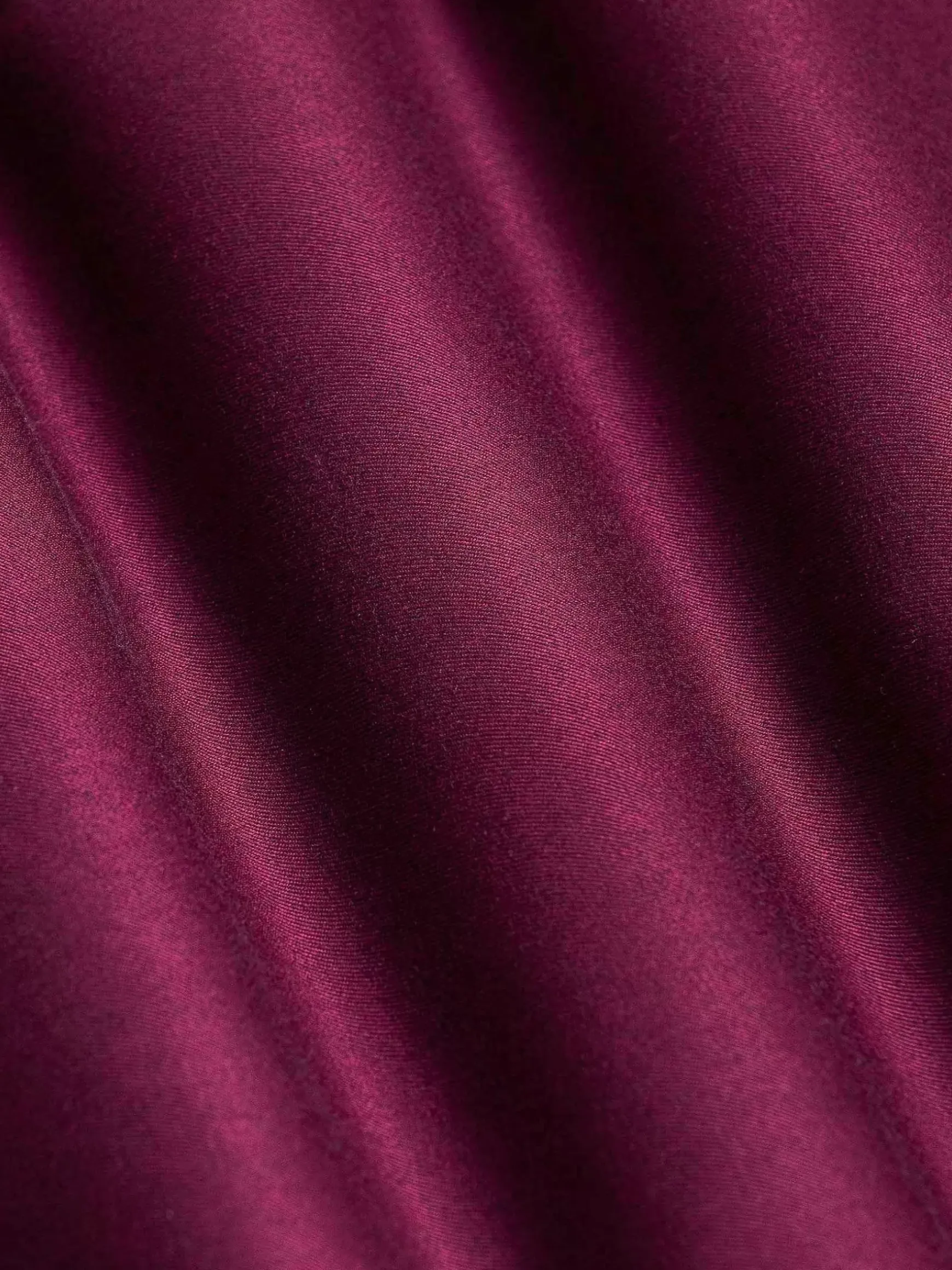 Tempesta Plain Cotton Purple Overhemd Lange Mouw