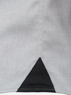 Terrassa Solid Grey Overhemd Lange Mouw