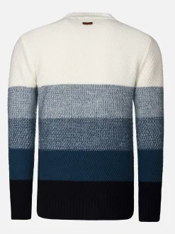 Truien Louie Off White Blue