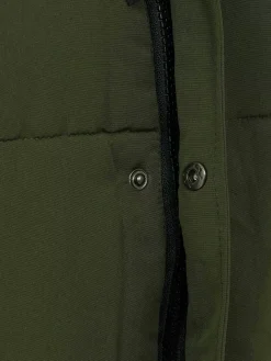 Velvet Crew Neck Green Bodywarmer