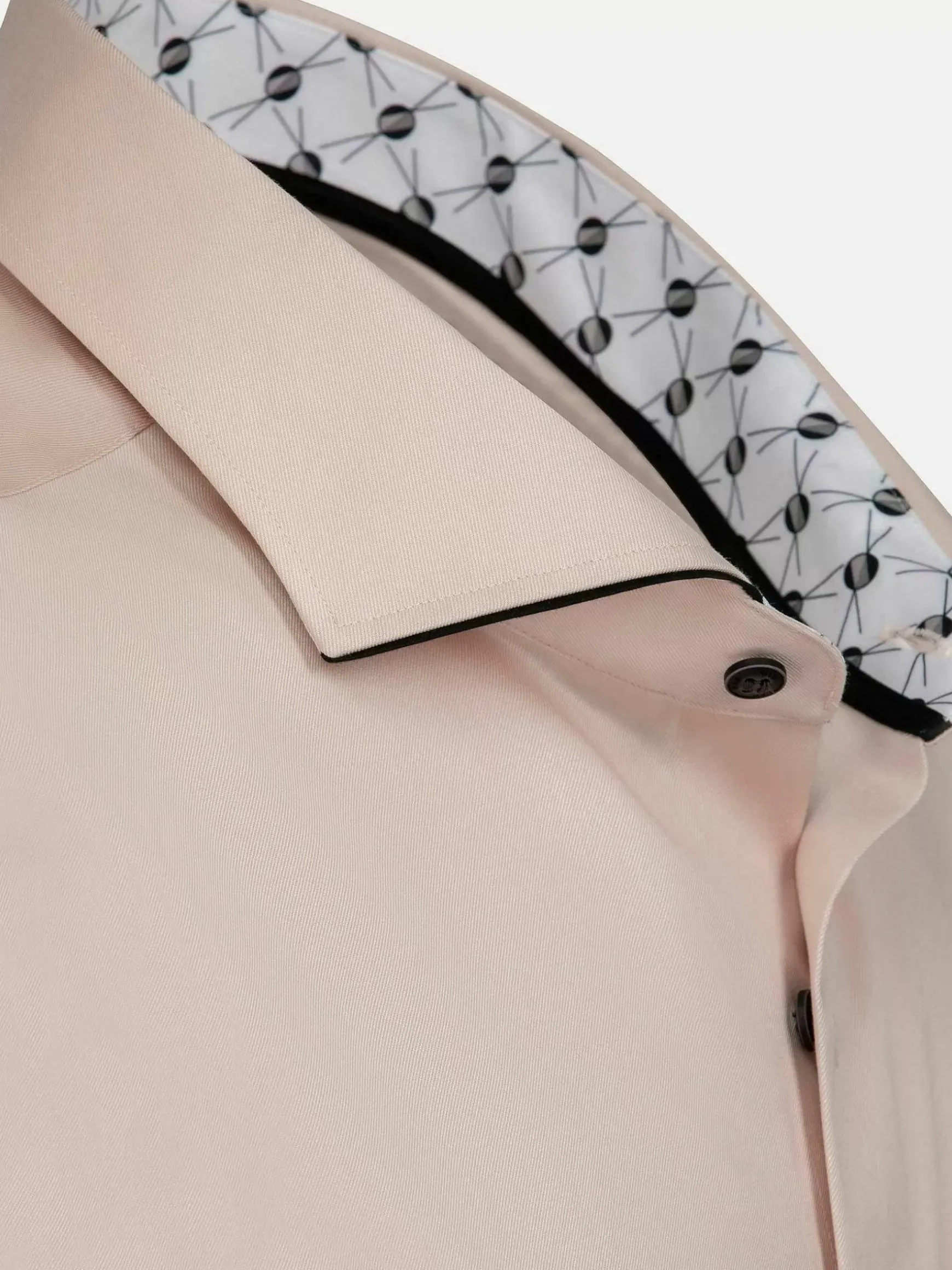 Vercelli Solid Light Pink Overhemd Longe Mouw