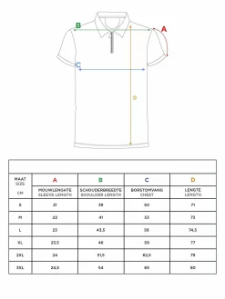 Vista Zipper White Polo