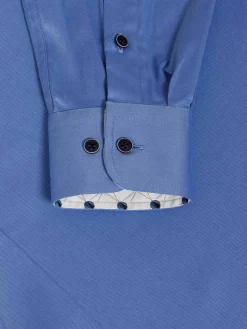 Waylon Regular Fit Royal Blue Overhemd