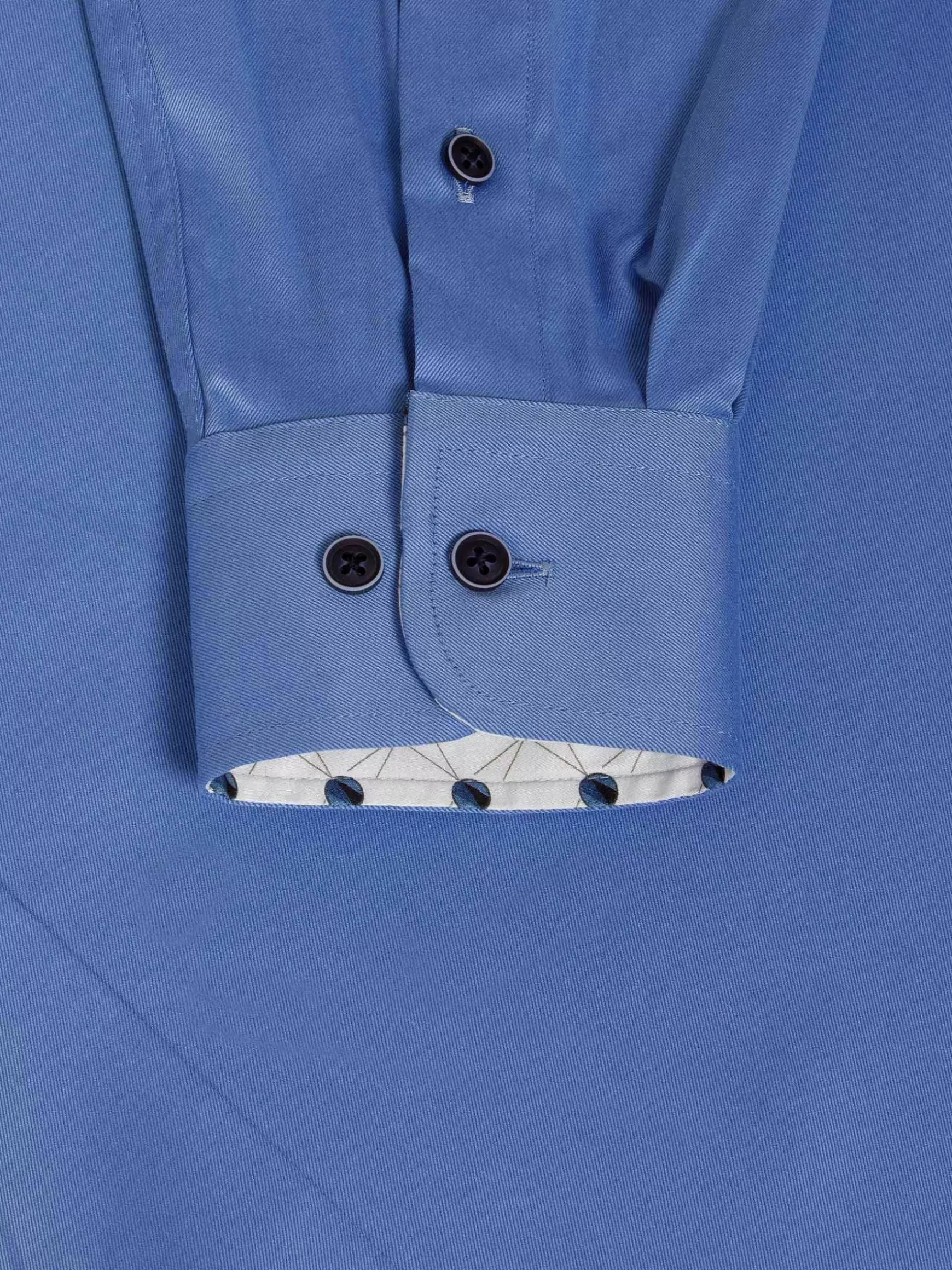 Waylon Regular Fit Royal Blue Overhemd