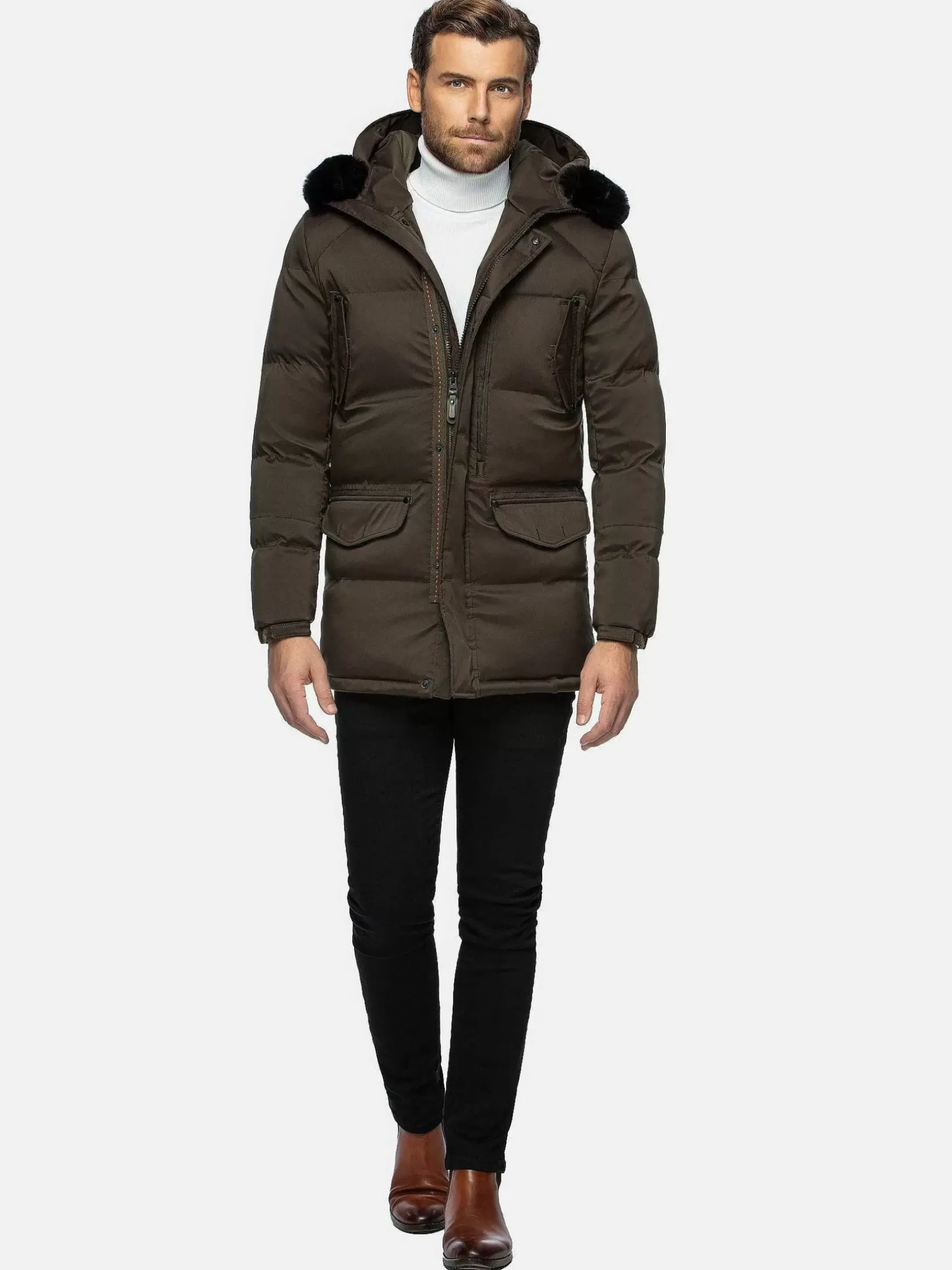 Winterjassen 71273 Jilliam Khaki