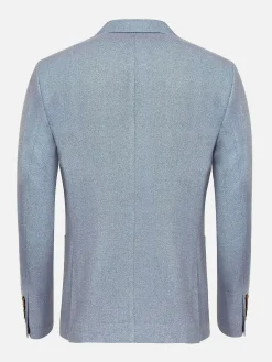 Zeta Single Breasted Blue Colbert